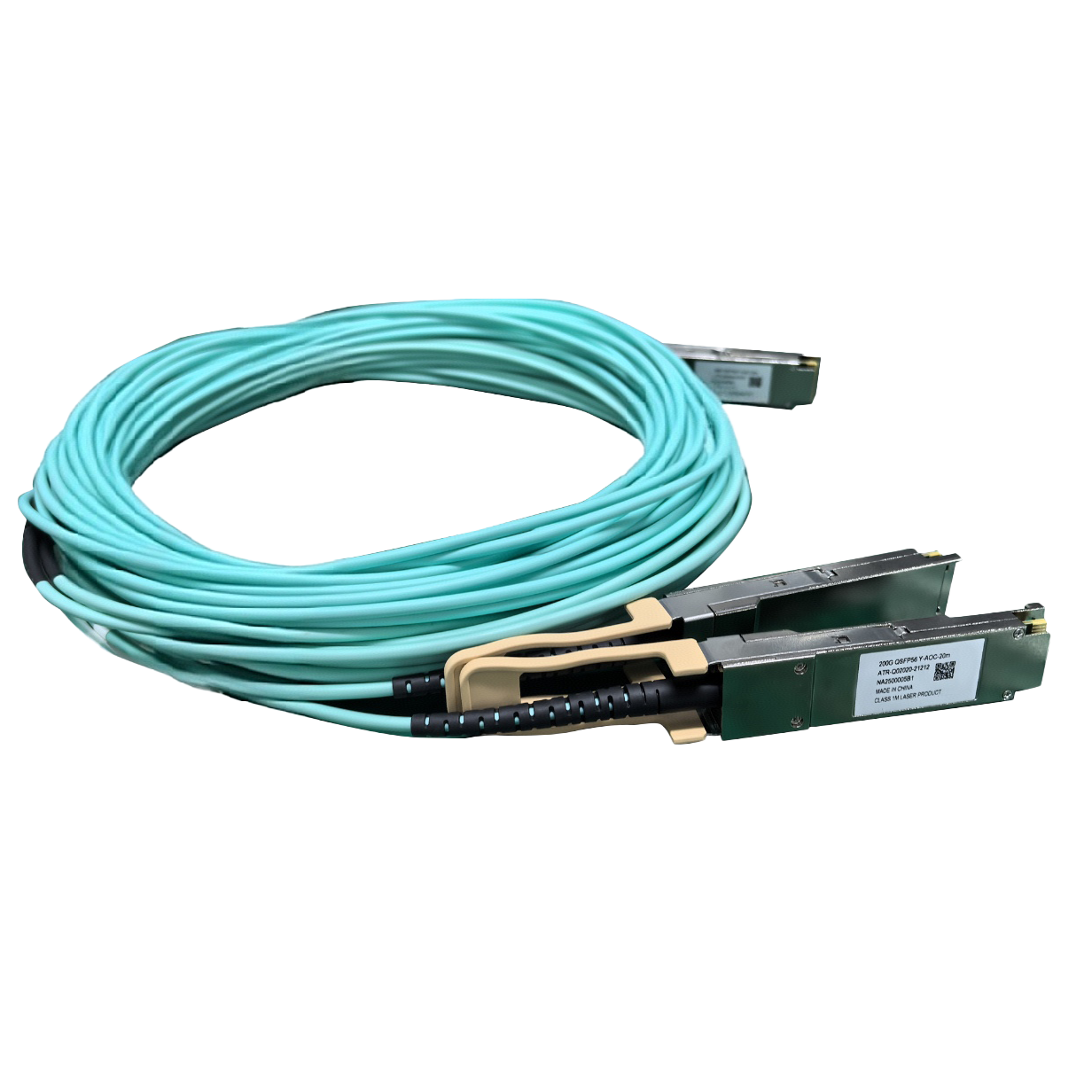 200G QSFP56 to 2x100G QSFP56 AOC